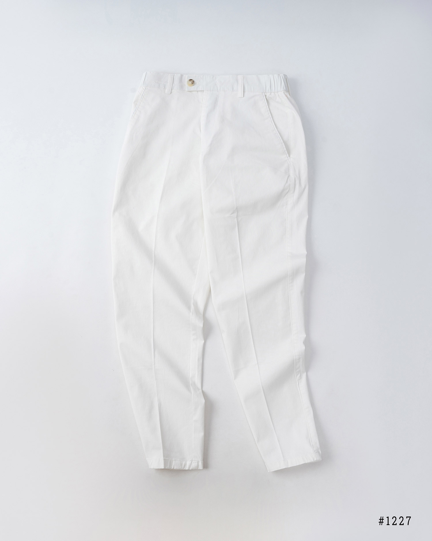 Quần Kaki Nam Trắng Carrot Fit DENIMST 4