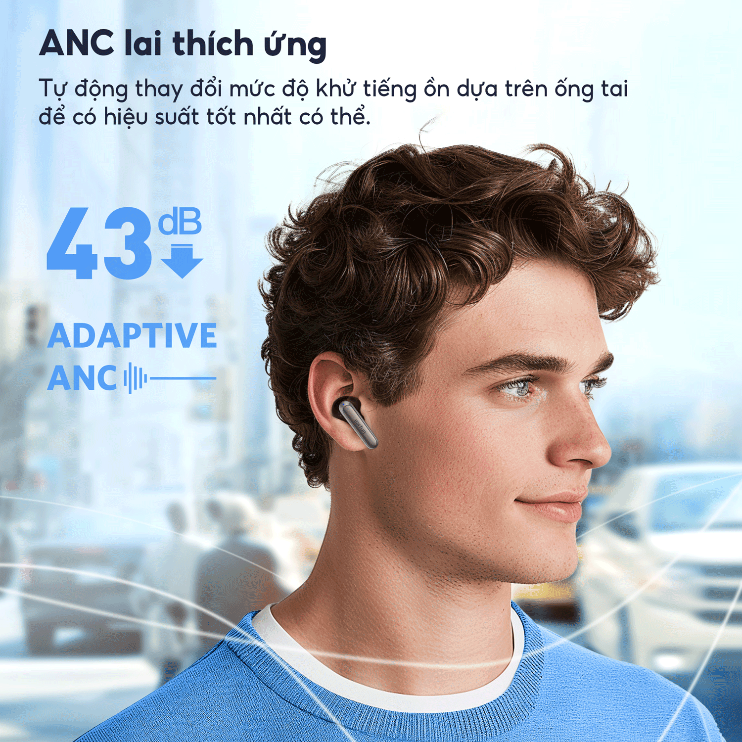 Mô tả Tai nghe Bluetooth True Wireless Earfun Air 2 NC âm thanh LDAC, hires chống ồn ANC - 1