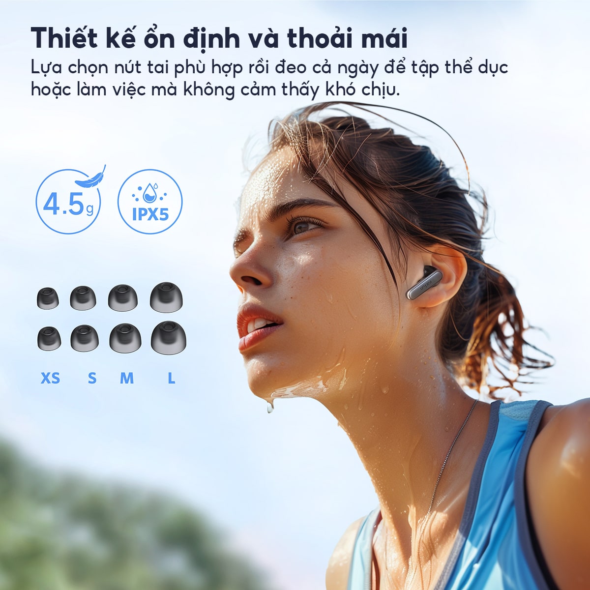 Mô tả Tai nghe Bluetooth True Wireless Earfun Air 2 NC âm thanh LDAC, hires chống ồn ANC - 2