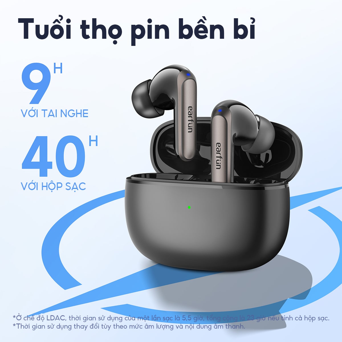 Mô tả Tai nghe Bluetooth True Wireless Earfun Air 2 NC âm thanh LDAC, hires chống ồn ANC - 4