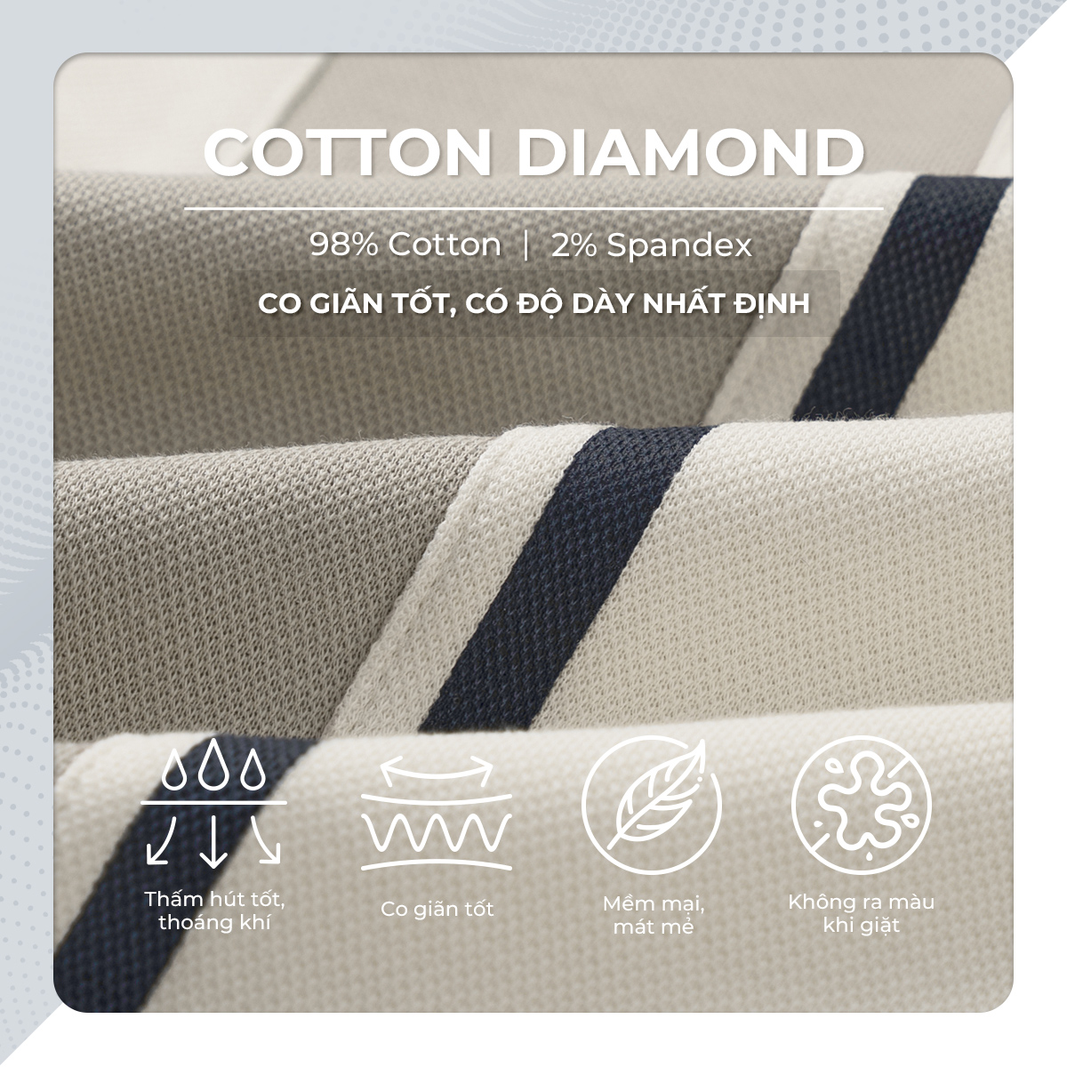 Mô tả Áo polo nam cao cấp NIVIX, BST SÁNH ĐÔI, vải cá sấu cotton interlock, thanh lịch, sang trọng - POLOMANOR - 6