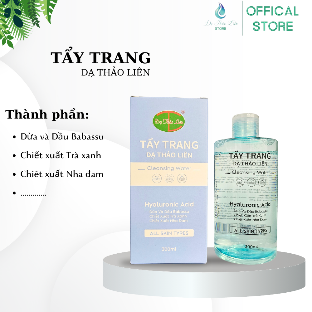 Mô tả Nước tẩy trang Dạ Thảo Liên làm sạch sâu cho mọi loại da thể tích 300ml - 1
