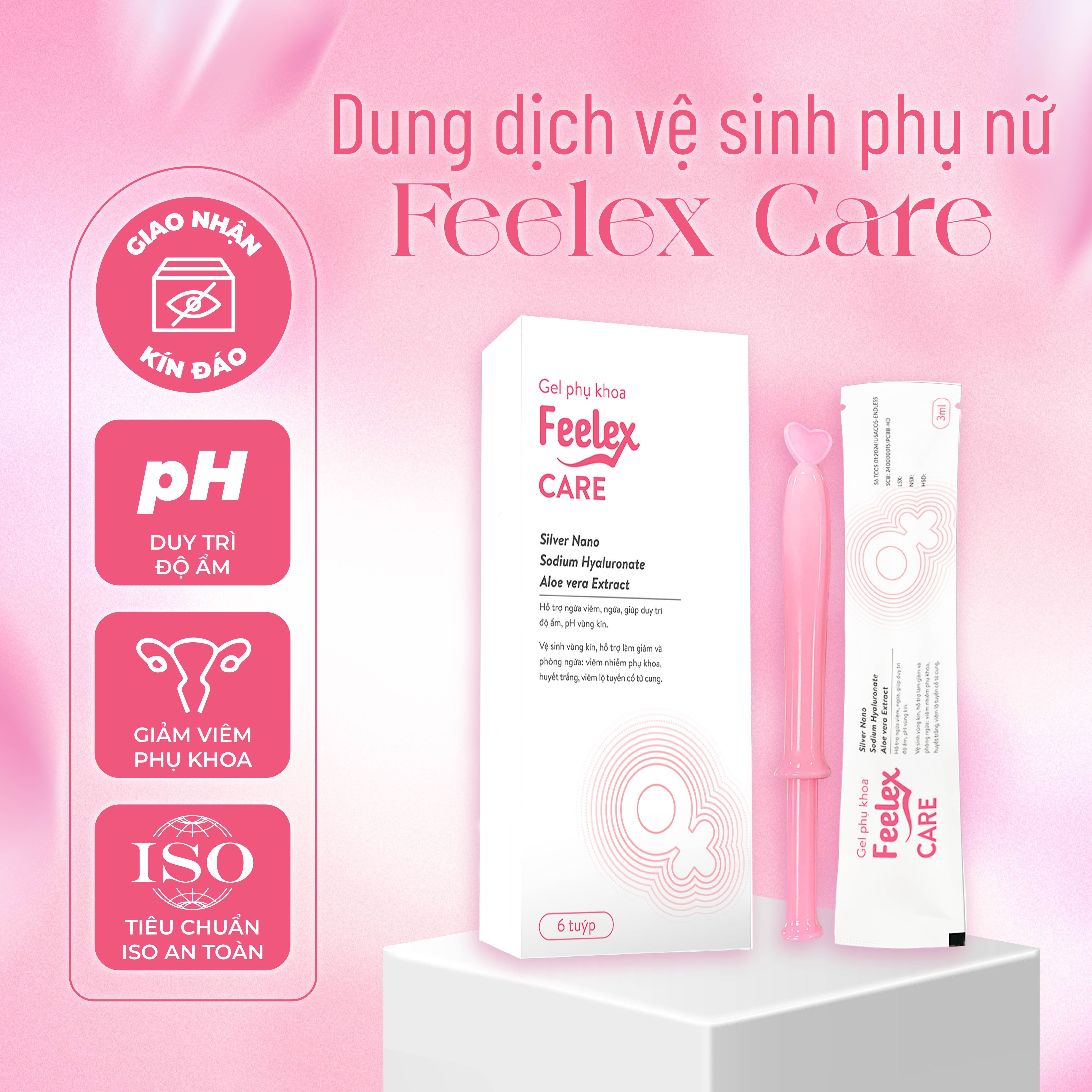 Mô tả Hộp 06 chiếc đũa thần inner Feelex Care, vệ sinh vùng kín phụ nữ toàn diện, an toàn, tiện lợi - 1