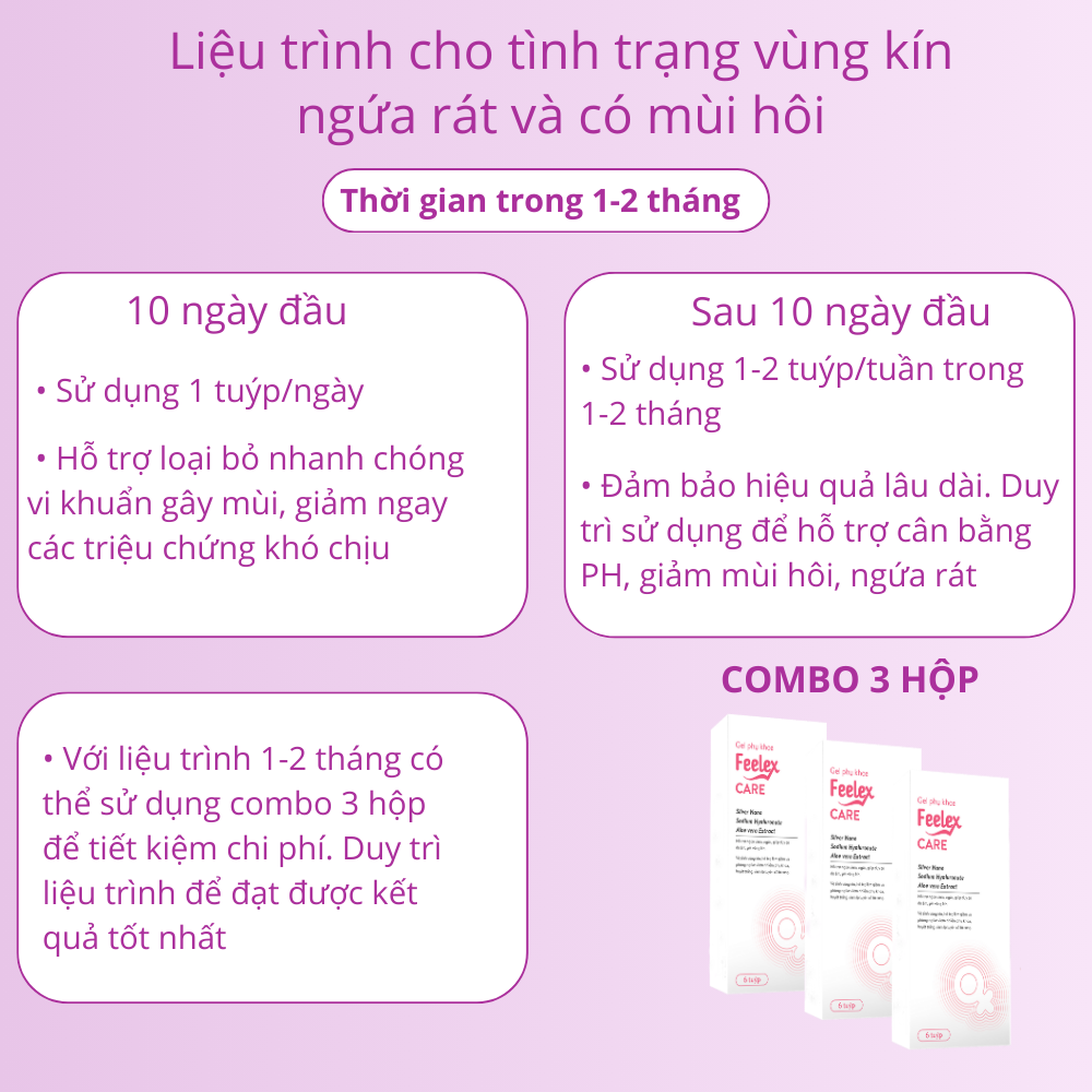Mô tả Hộp 06 chiếc đũa thần inner Feelex Care, vệ sinh vùng kín phụ nữ toàn diện, an toàn, tiện lợi - 6