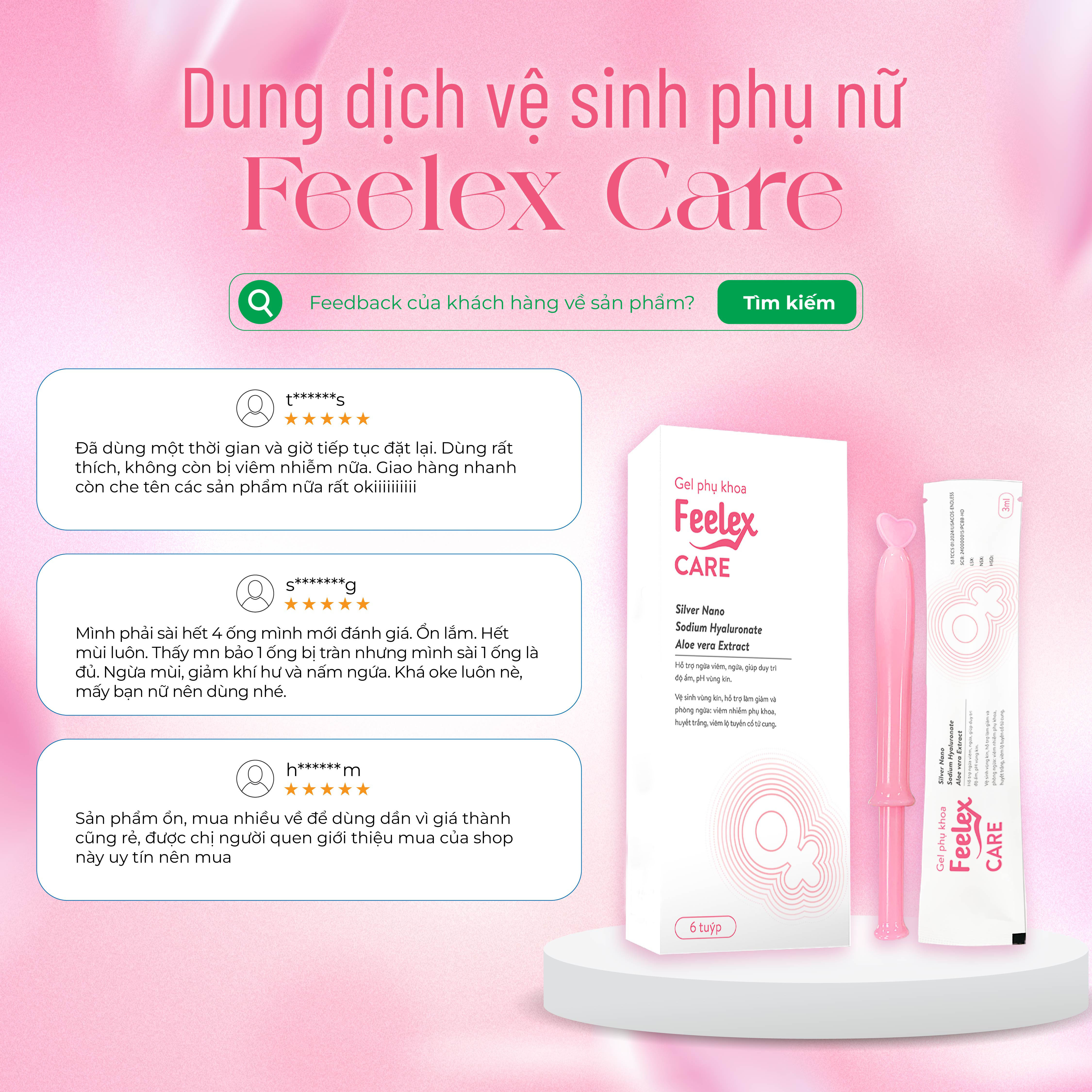 Mô tả Hộp 06 chiếc đũa thần inner Feelex Care, vệ sinh vùng kín phụ nữ toàn diện, an toàn, tiện lợi - 8
