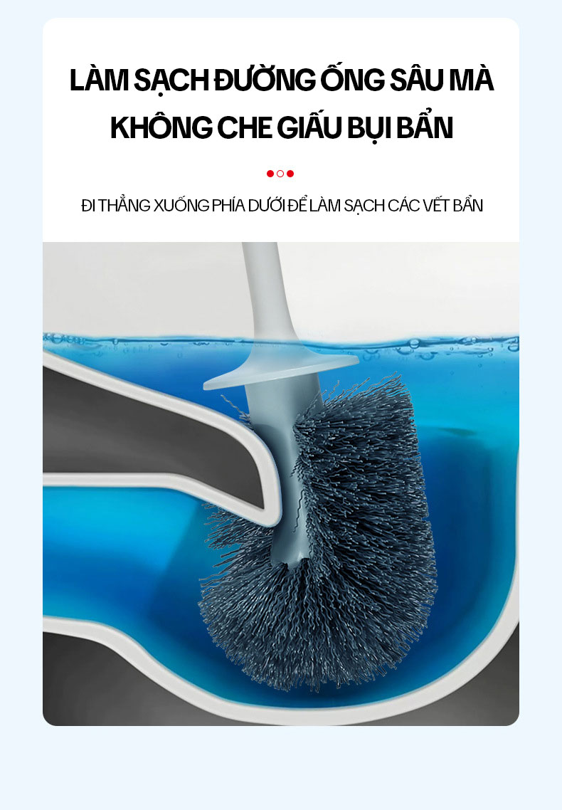 Mô tả Chổi Cọ Bồn Cầu Có Cốc Đựng OKwife AGW-5749 - Cây Chà Bồn Cầu, Cọ Toilet Thông Minh, Bàn Chải Chà Bồn Cầu, Nhà Vệ Sinh - 4