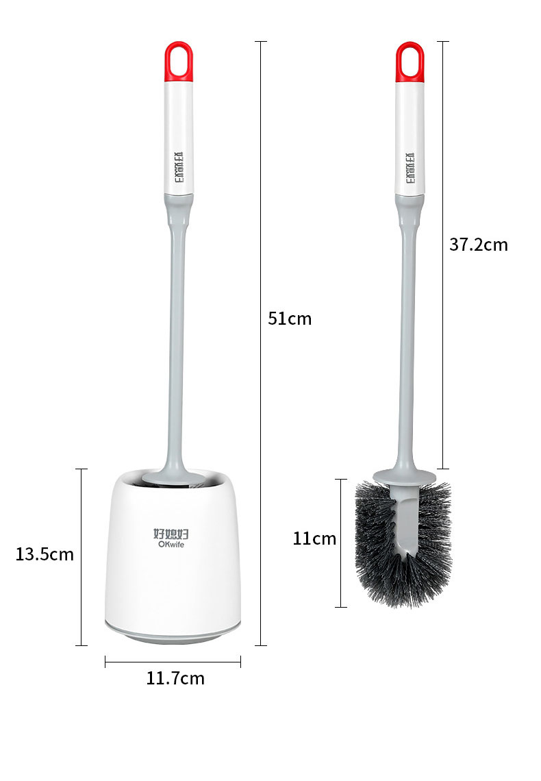 Mô tả Chổi Cọ Bồn Cầu Có Cốc Đựng OKwife AGW-5749 - Cây Chà Bồn Cầu, Cọ Toilet Thông Minh, Bàn Chải Chà Bồn Cầu, Nhà Vệ Sinh - 12