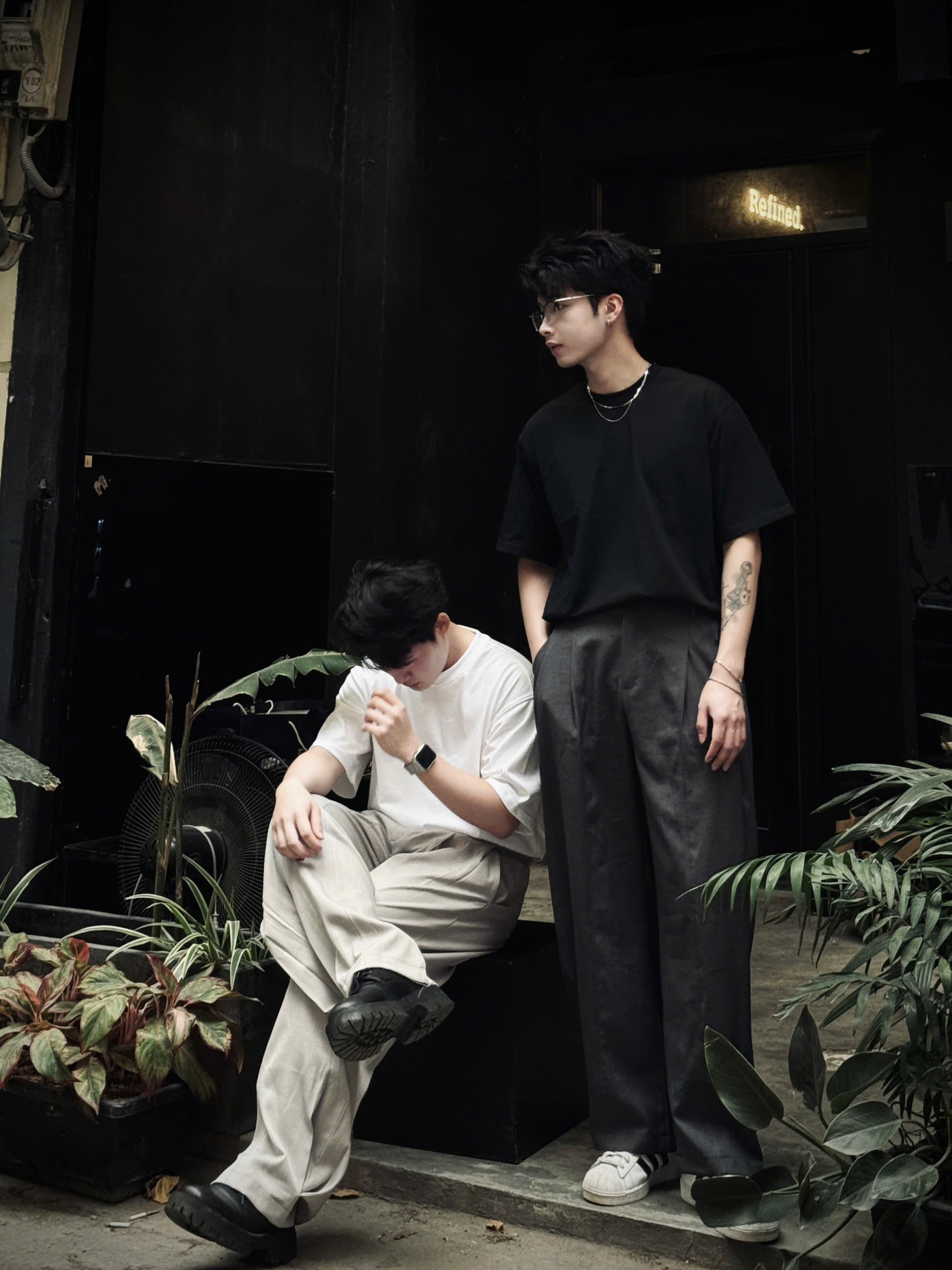 Mô tả Quần Dài Ống Rộng Vải Xước NEWSEVEN Wide Leg Pants QD.433 - 1