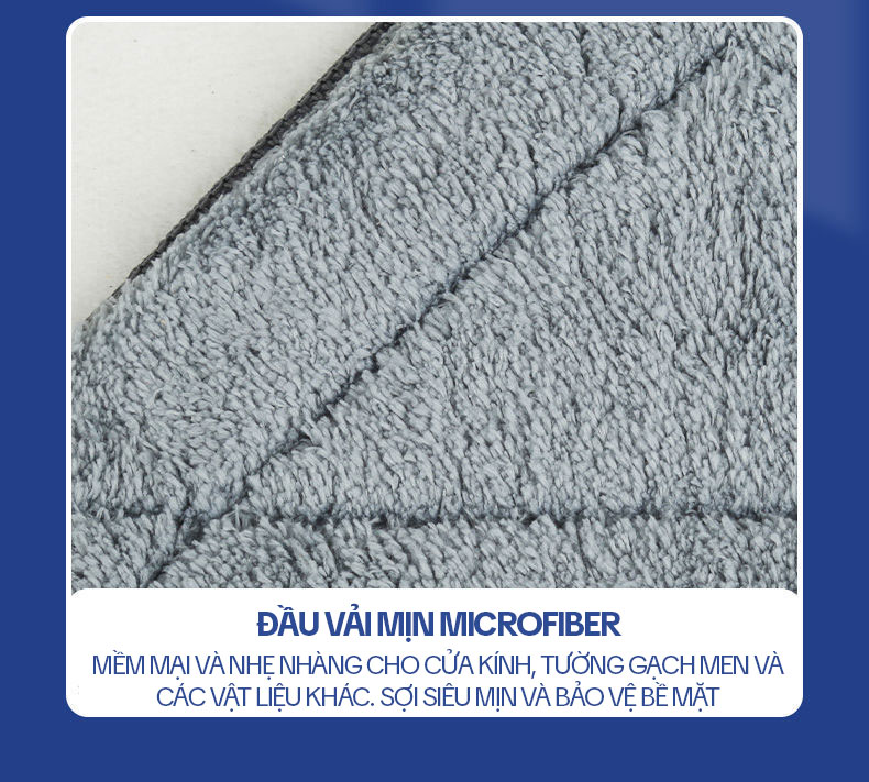 Mô tả Cây Lau Trần Nhà KITIMOP A3 - Chổi Lau Tường Nhà Thông Minh, Cây Lau Nhà, Lau Kính Đa Năng - 10