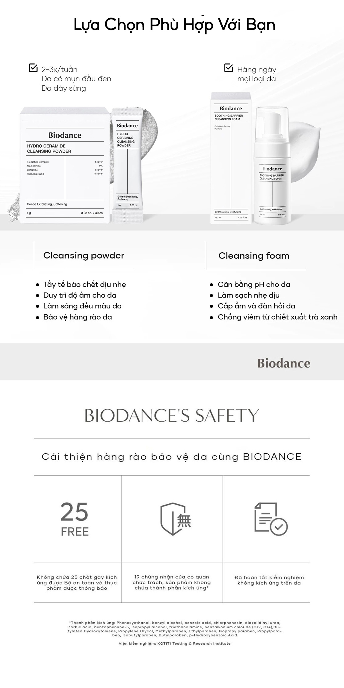 Mô tả BIODANCE Bột Rửa Mặt Tẩy Tế Bào Chết Sáng Da Dịu Nhẹ Hydro Ceramide Cleansing Power 30g - 8