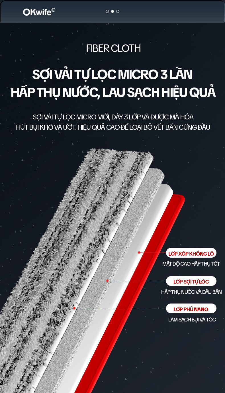 Sợi vải Micro 3 lớp