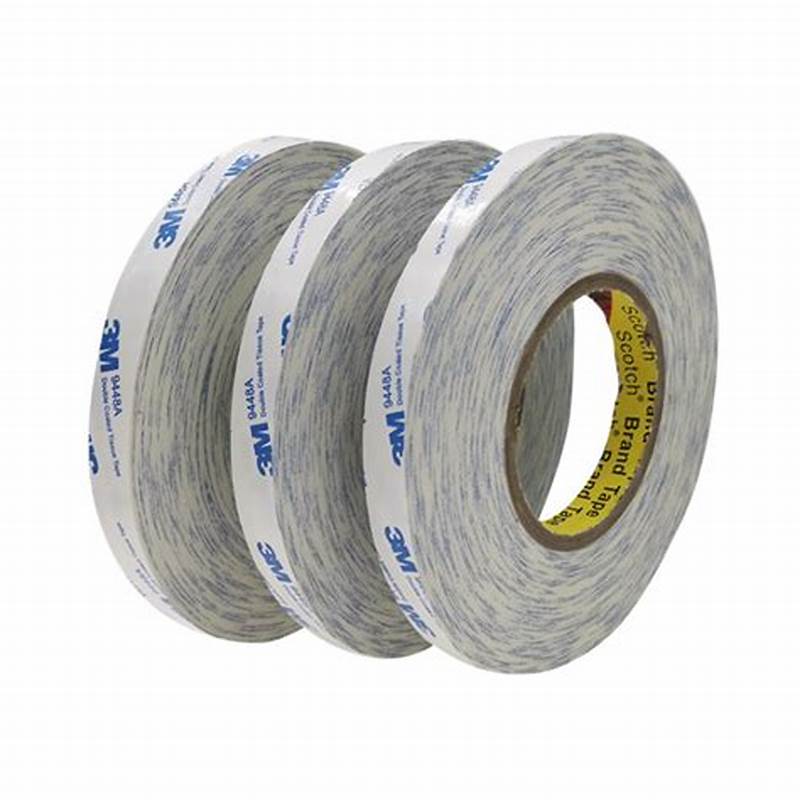 Mô tả Băng keo 2 mặt mỏng 3M™ Double Coated Tissue Tape 9448A - nhiều size - Trắng xanh - 2