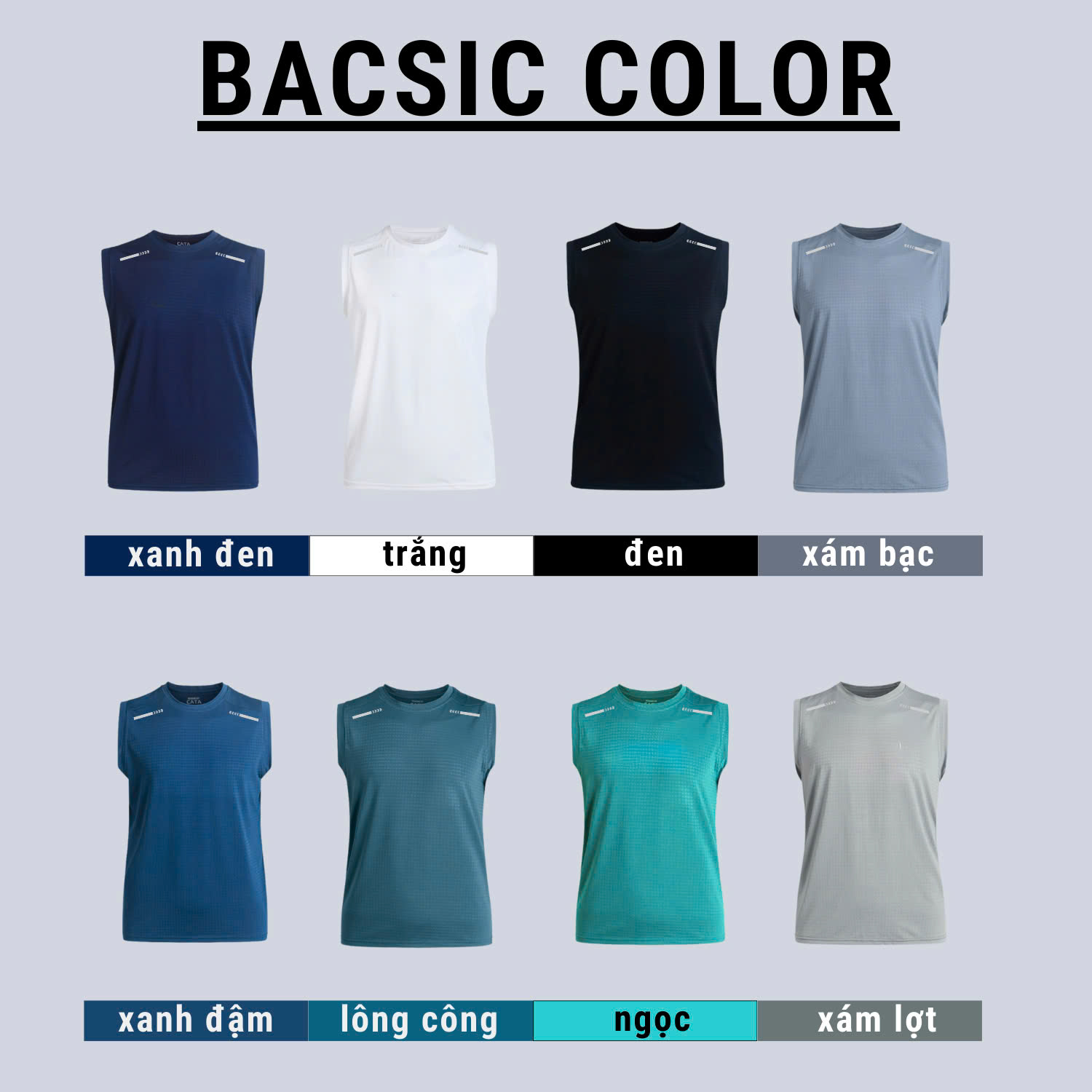 Mô tả Áo thun ba lỗ nam Gấu 194 vải thun mè co dãn 4 chiều, áo thể thao - gym - bóng đá, from slim fit - MÈ NGANG MŨI TÊN - 2