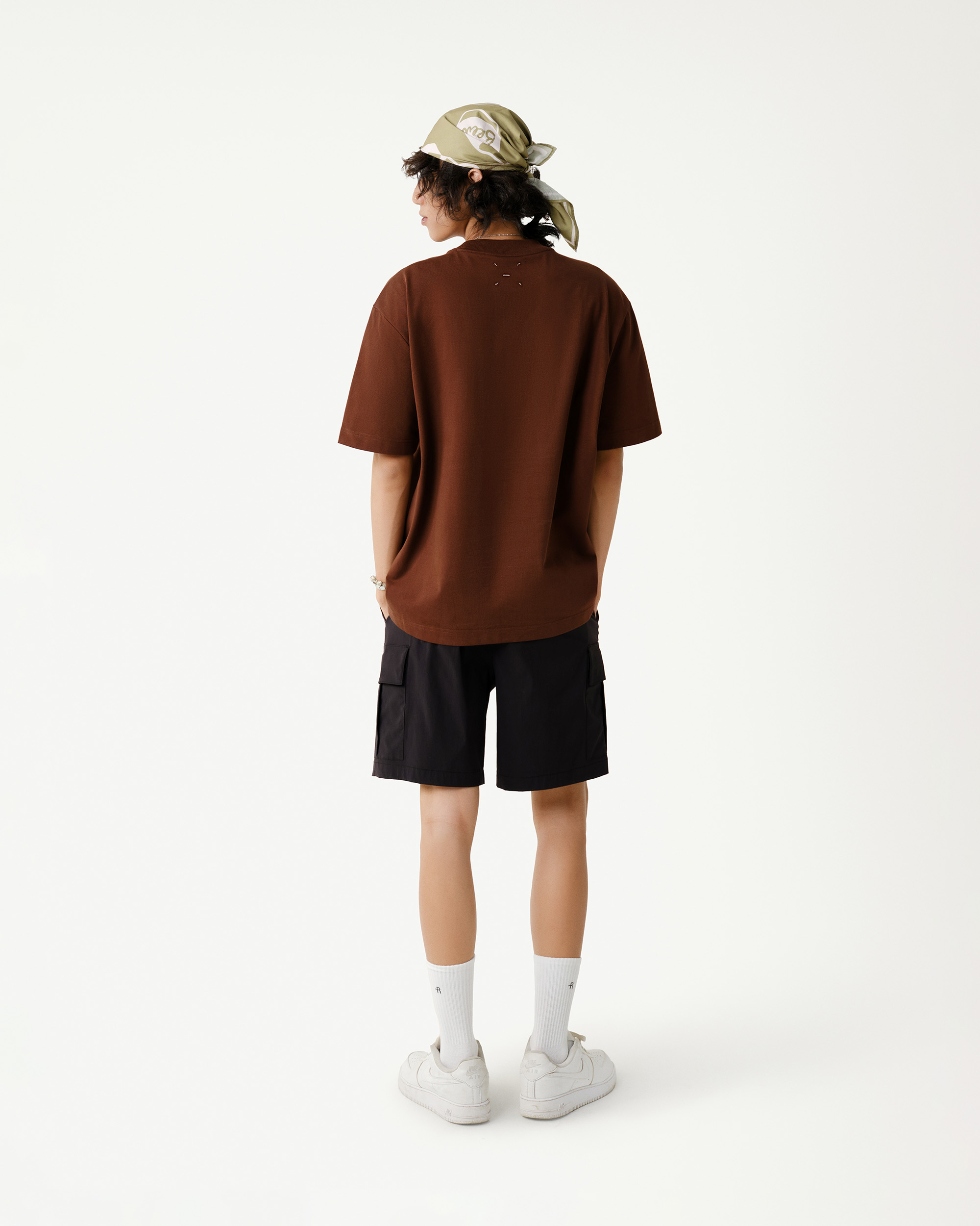 Mô tả Áo Thun Tay Ngắn Vải S.Café Thêu Icon Form Loose - Routine 10S25TSS008 - 5