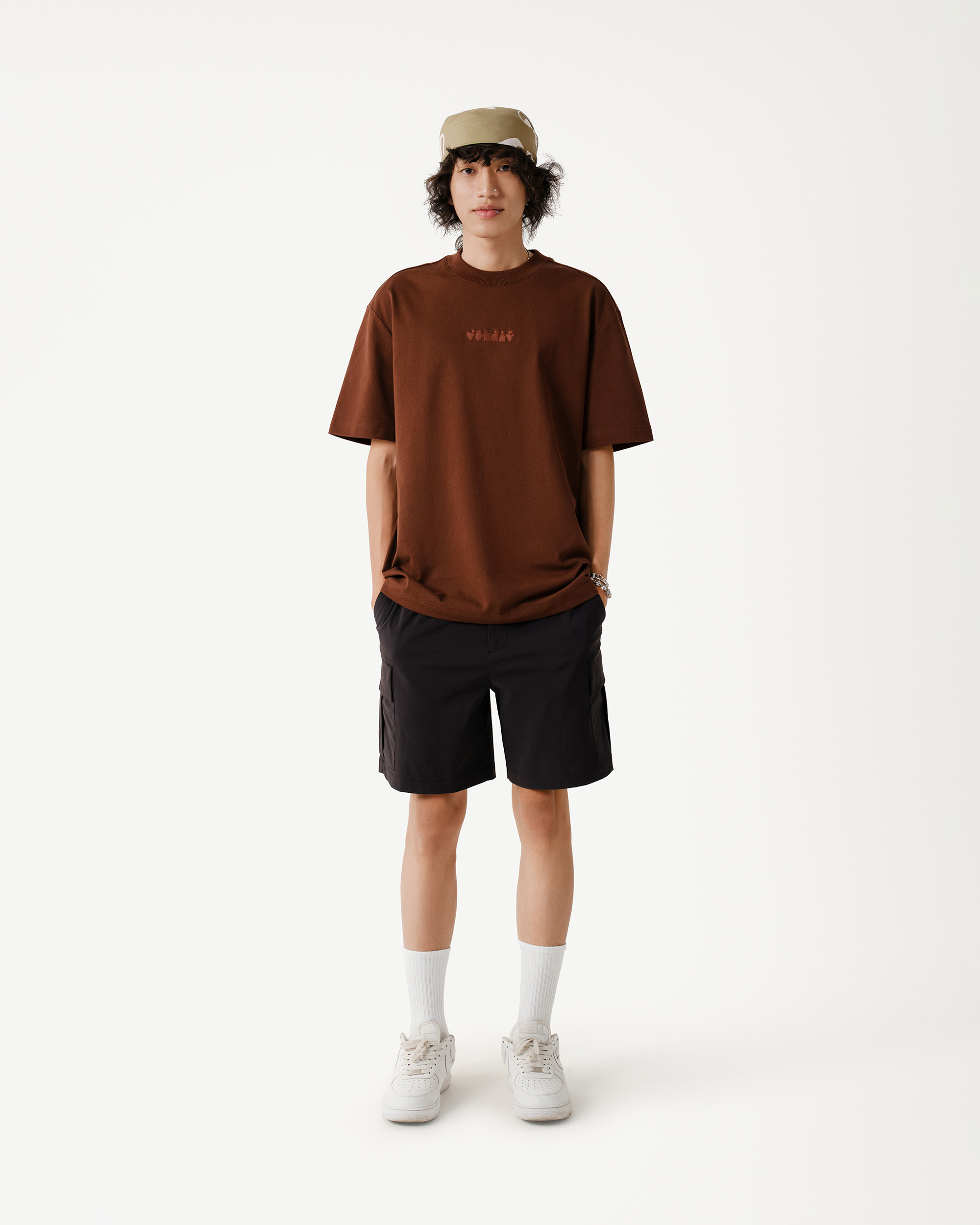 Mô tả Áo Thun Tay Ngắn Vải S.Café Thêu Icon Form Loose - Routine 10S25TSS008 - 6