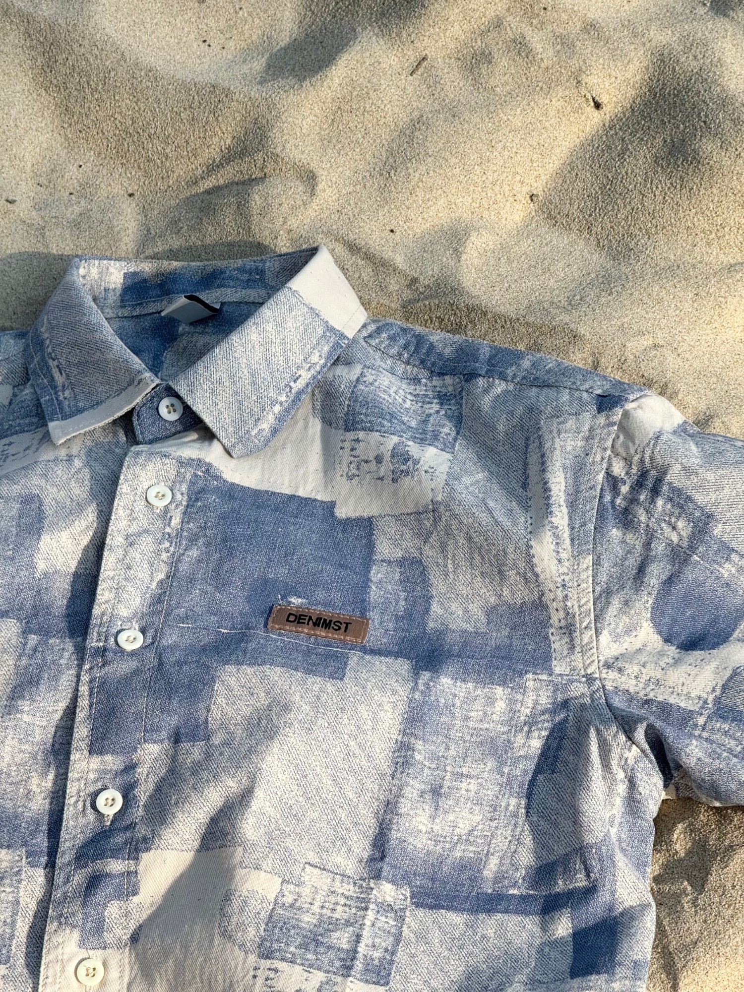 Áo sơ mi DENIMST A209 phối đồ 3