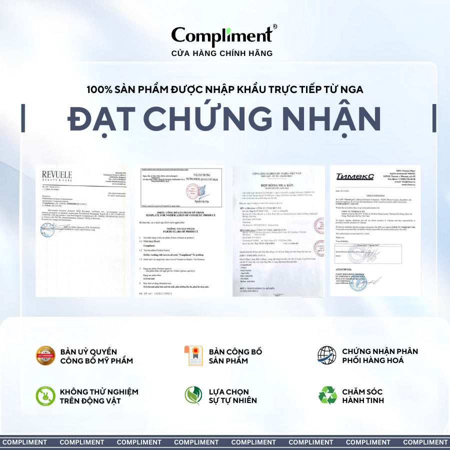 Mô tả Dưỡng Mi Compliment Chính Hãng - Chuốt Mi Dày Và Dài Chắc Khỏe, Mọc Siêu Nhanh 12ml - 1