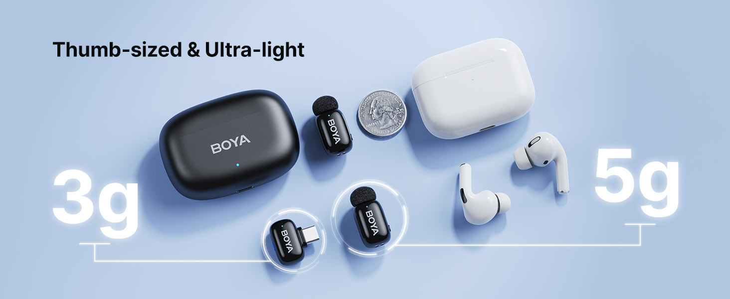 Micro Boya Mini chống ồn AI