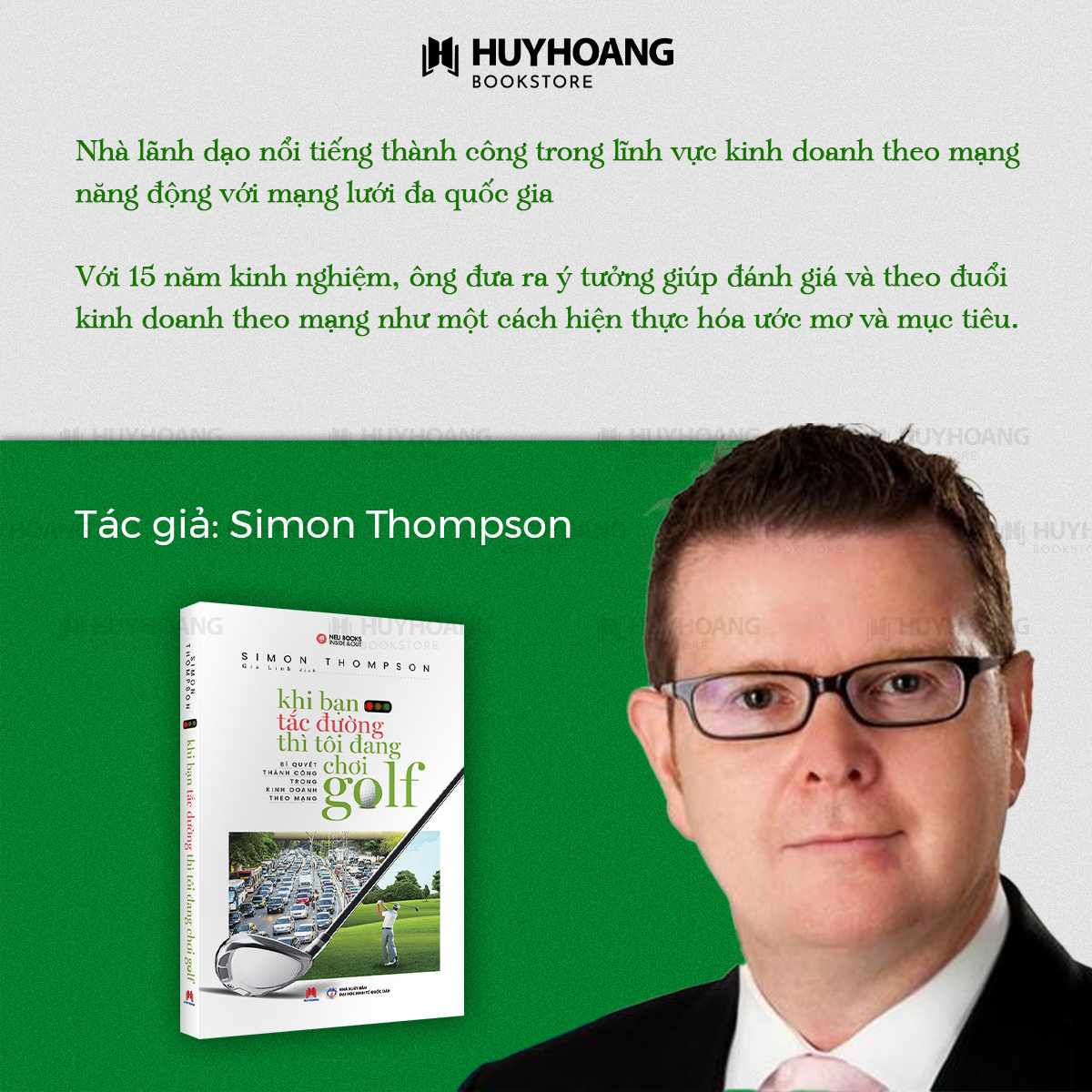 Mô tả Sách - Khi Bạn Tắc Đường Thì Tôi Đang Chơi Golf (Tái Bản) - Huy Hoàng Bookstore - 5