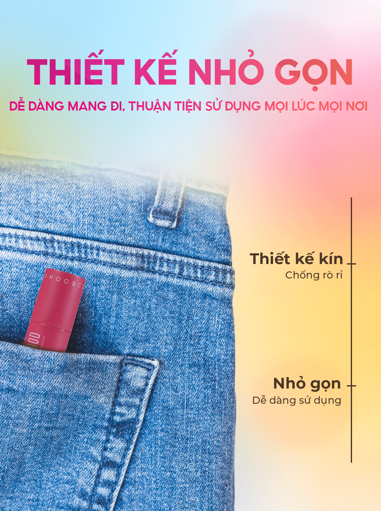 Mô tả Lăn Khử Mùi Nước Hoa Nữ Thơm Lâu Dưỡng Ẩm Giảm Thâm BFO GOODMOOD 20ml Hiệu Quả 48h Không Ố Vàng Áo - 5