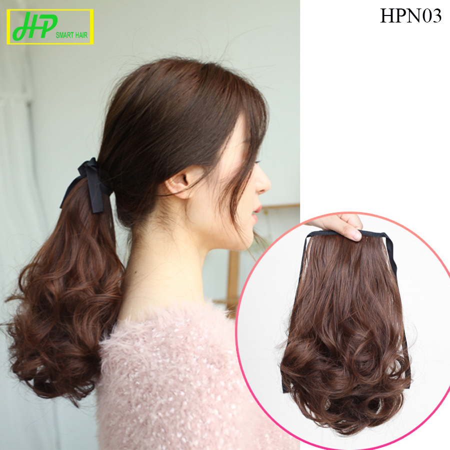 Mô tả Tóc giả ngoạm xoăn HP SMART HAIR, mã HPN03, tóc như tóc thật - 1