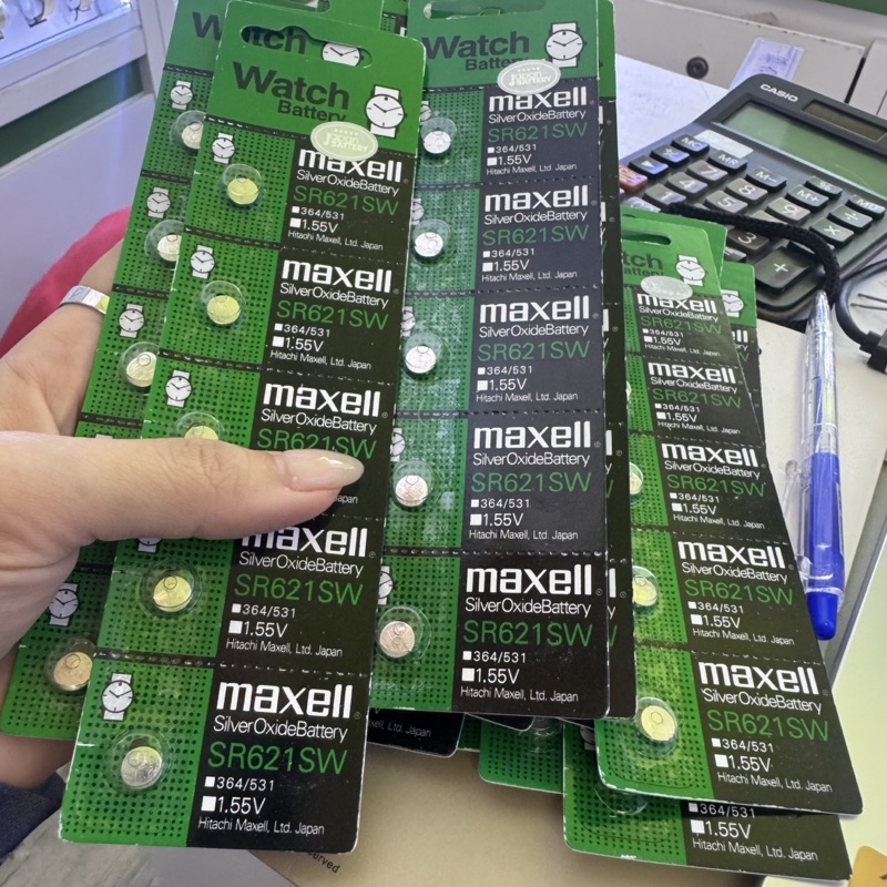 Mô tả Pin thay đồng hồ mã 621 Maxell (1 viên) - 3