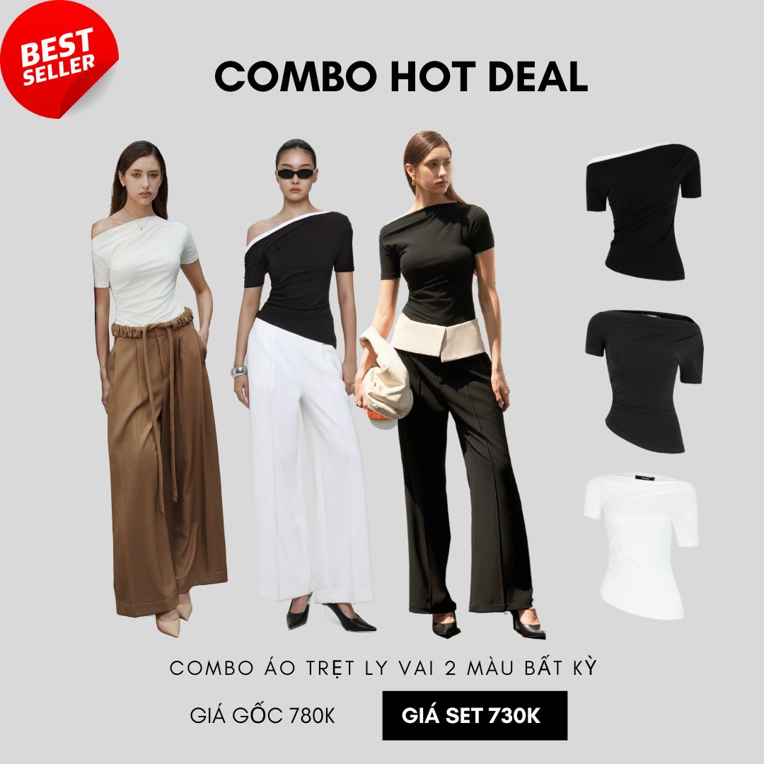 Mô tả COCO SIN - Áo Kiểu Nữ Lệch Vai Thun Bestseller - 1