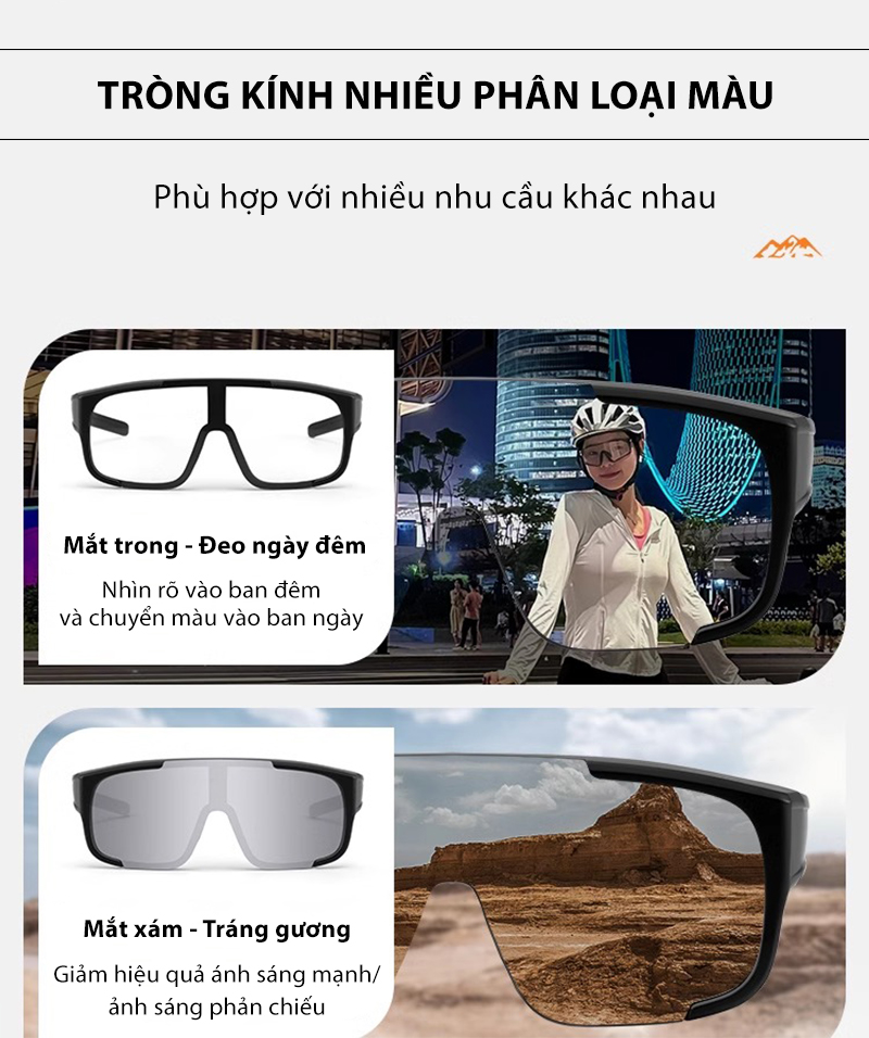 Mô tả Kính Chống Bụi Phân Cực Đi Đường Nam Nữ AORON Có Thể Đeo Ngoài Gọng Cận Chống Tia UV Gây Hại, Cản Gió Và Nước Mưa AK236 - 8