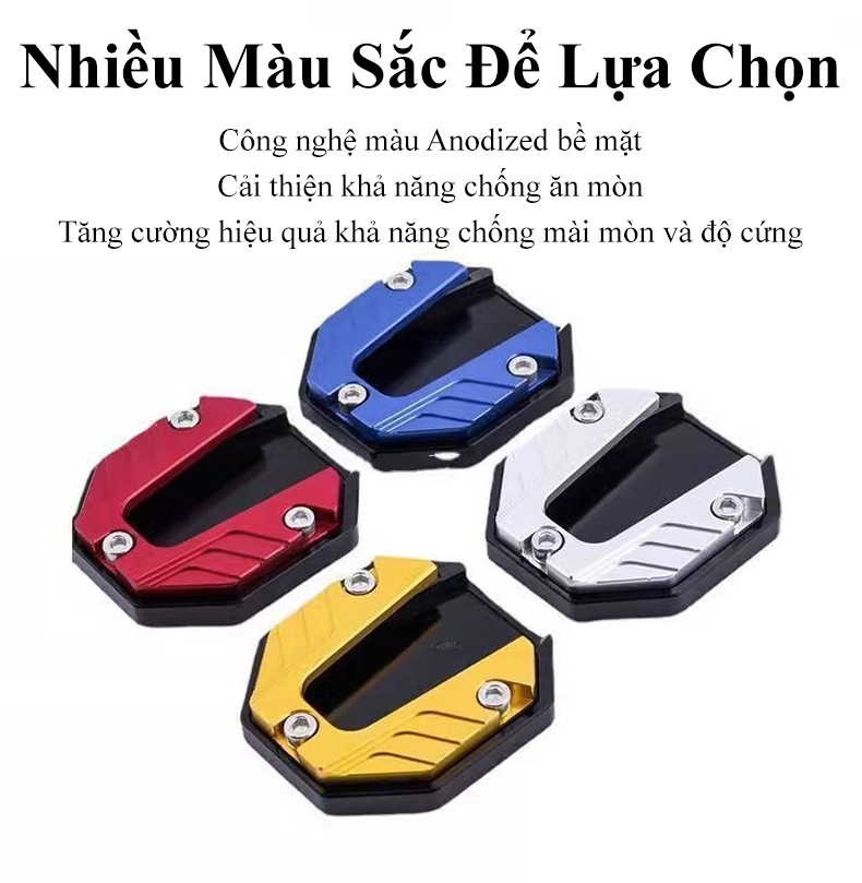 Bọc chân chống MYT trên xe thực tế