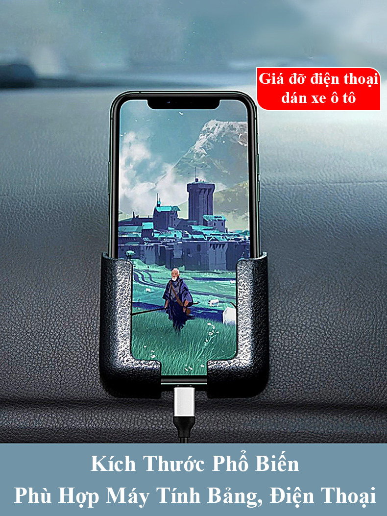 Giá đỡ điện thoại mini dán ô tô MYT - Ảnh 1
