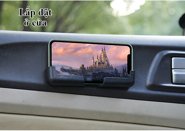 Giá đỡ điện thoại mini dán ô tô MYT - Ảnh 11