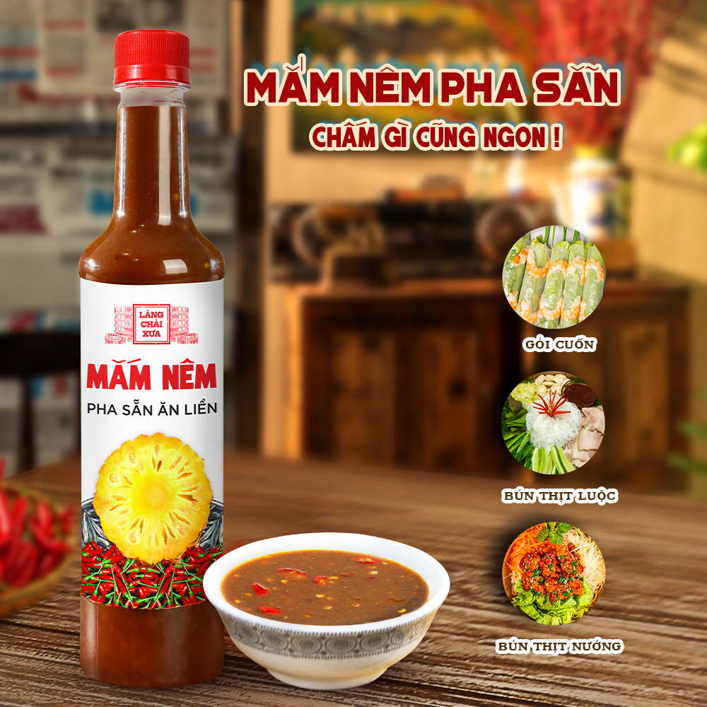 Mô tả Mắm nêm pha sẵn ăn liền cao cấp Làng Chài Xưa, nguyên liệu tươi, thơm ngon đặc biệt - 3