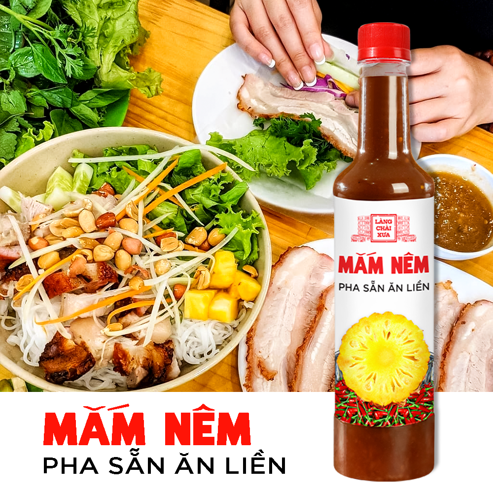 Mô tả Mắm nêm pha sẵn ăn liền cao cấp Làng Chài Xưa, nguyên liệu tươi, thơm ngon đặc biệt - 4