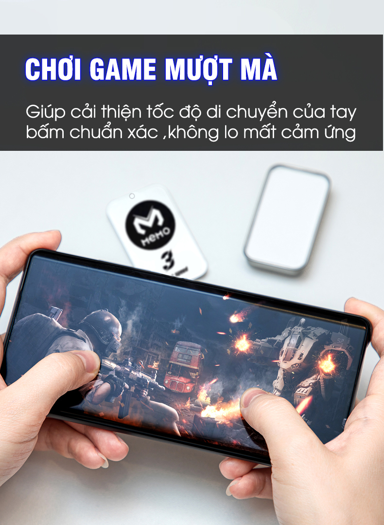 Mô tả Phấn tay chống mồ hôi gaming MEMO FS03 chơi game mượt mà không rít màn hình tăng độ nhạy liên quân mobile FF - 4