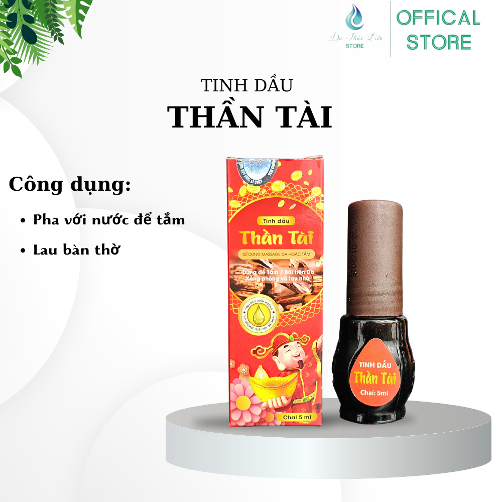 Mô tả Tinh Dầu Thần Tài ( Chai 5ml )- Xông Phòng Kích Tài Lộc May Mắn - 2