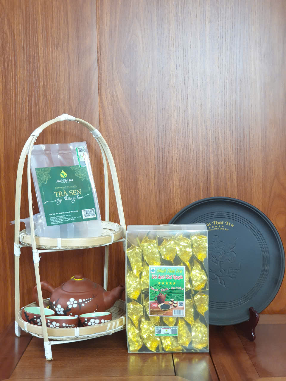 Mô tả Nhất Thái Trà 5 sao (20 gói 10gr) - Trà Thái Nguyên cao cấp vị chát êm vị đượm ngây hậu ngọt sâu - 2