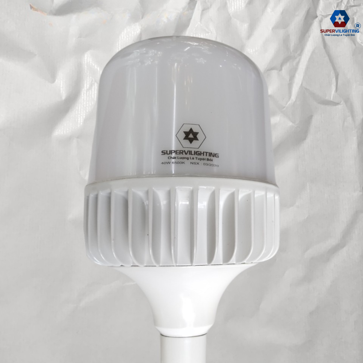 Mô tả Bóng đèn led tiết kiệm điện buld trụ 30w trụ nhôm siêu sáng bảo hành 24 tháng - 1