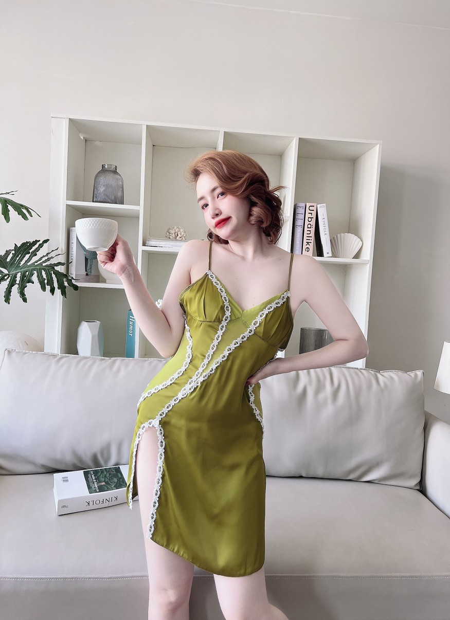 Váy Ngủ SOJUN Latin Ren 8
