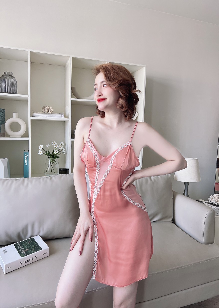 Váy Ngủ SOJUN Latin Ren 10