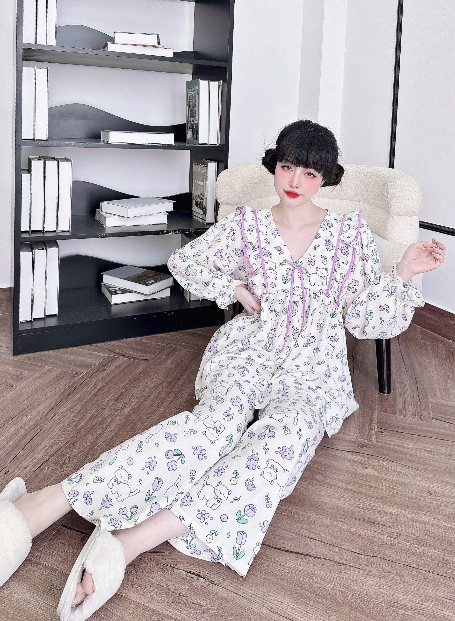 Đồ Mặc Nhà Vải Xốp
