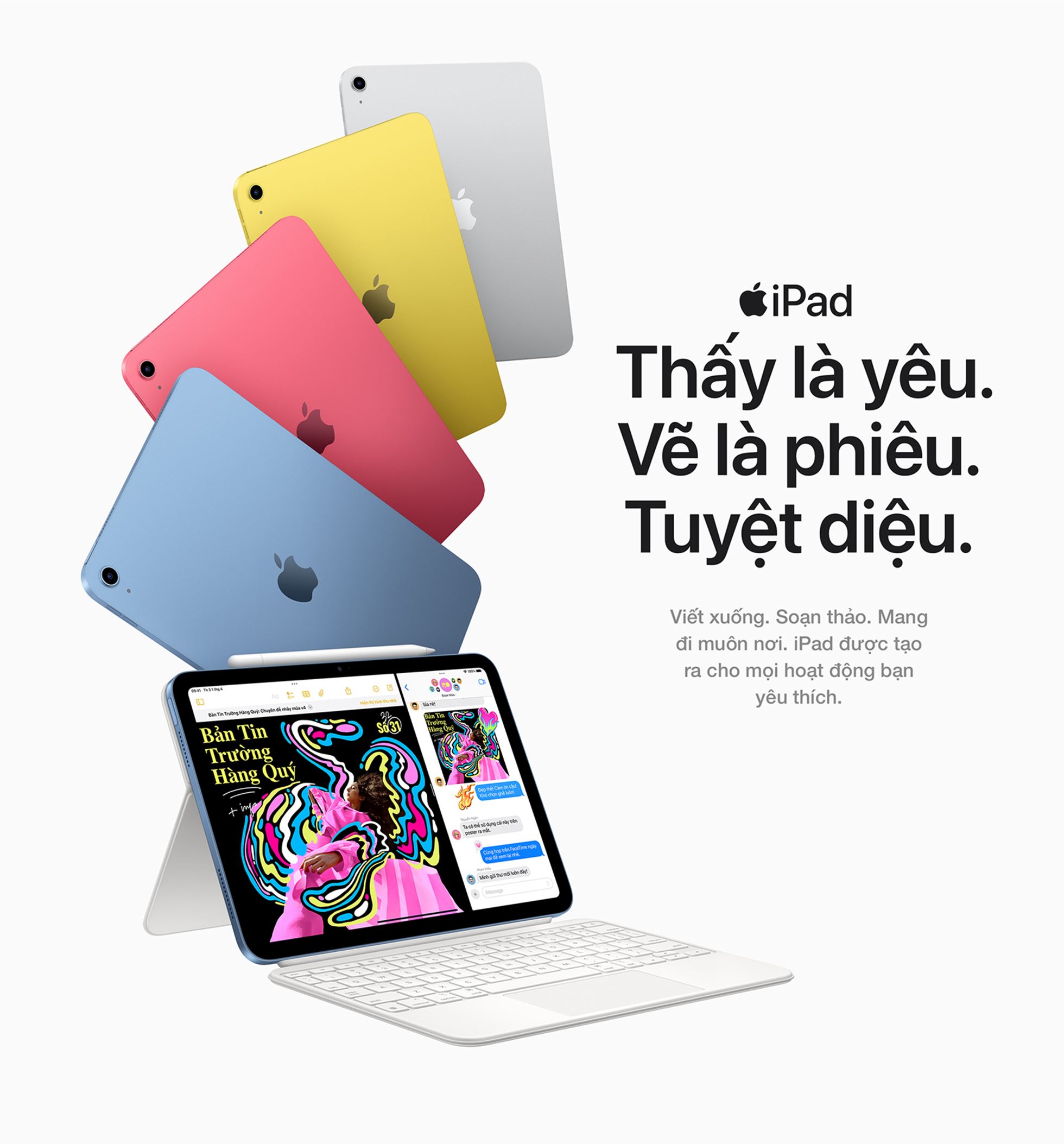 Mô tả iPad A16 11 inch Wi-Fi 128GB - Chính Hãng (ZA/A) - 1