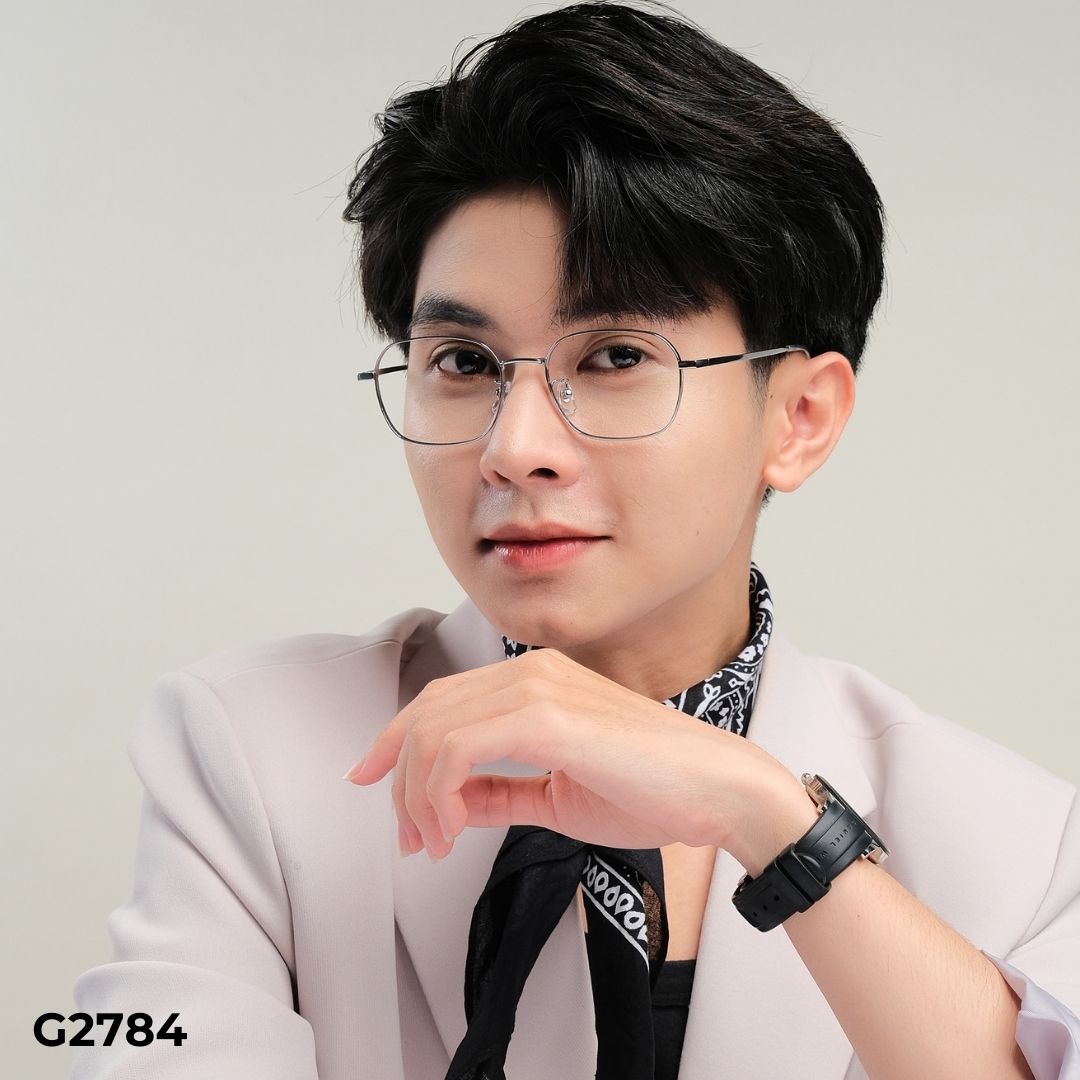 Gọng Kính Cận Titanium Shady Unisex G2784 Nhiều màu