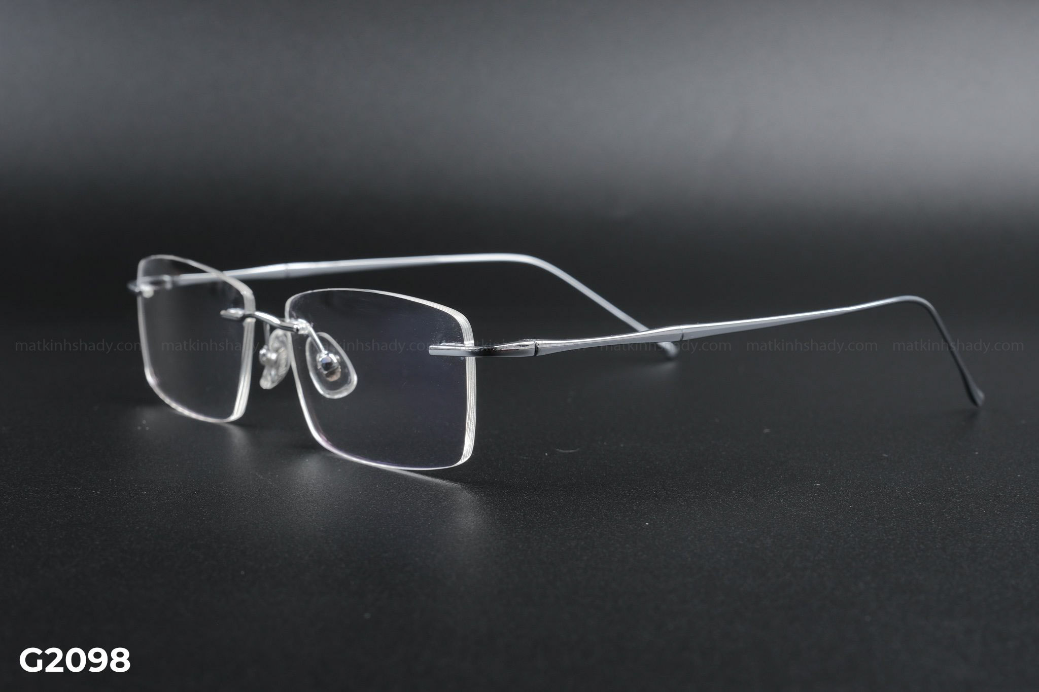 Mô tả Gọng Kính Khoan Titanium IP Cao Cấp Shady Unisex G2098 (Nhiều Màu) - 6