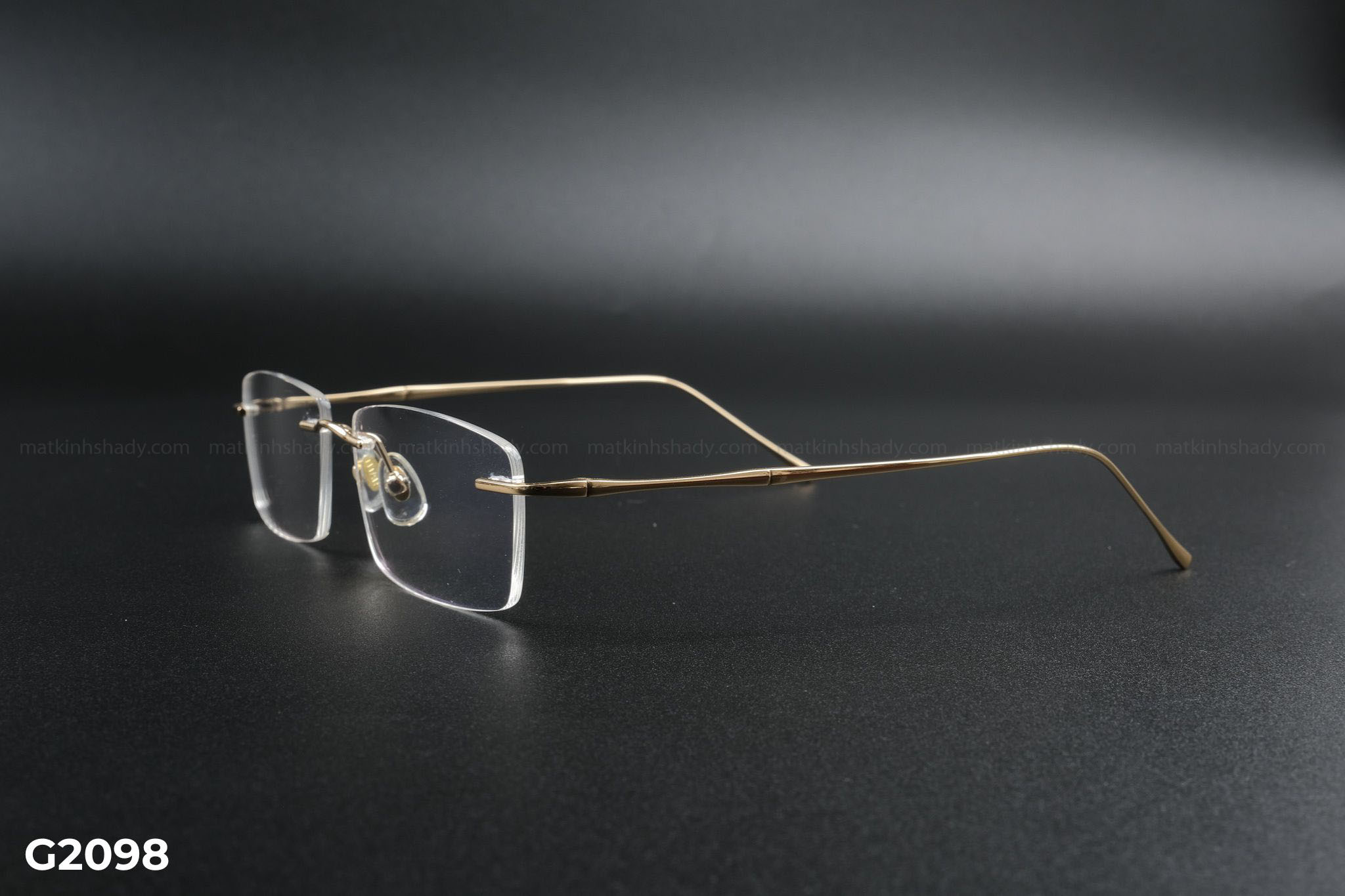 Mô tả Gọng Kính Khoan Titanium IP Cao Cấp Shady Unisex G2098 (Nhiều Màu) - 9