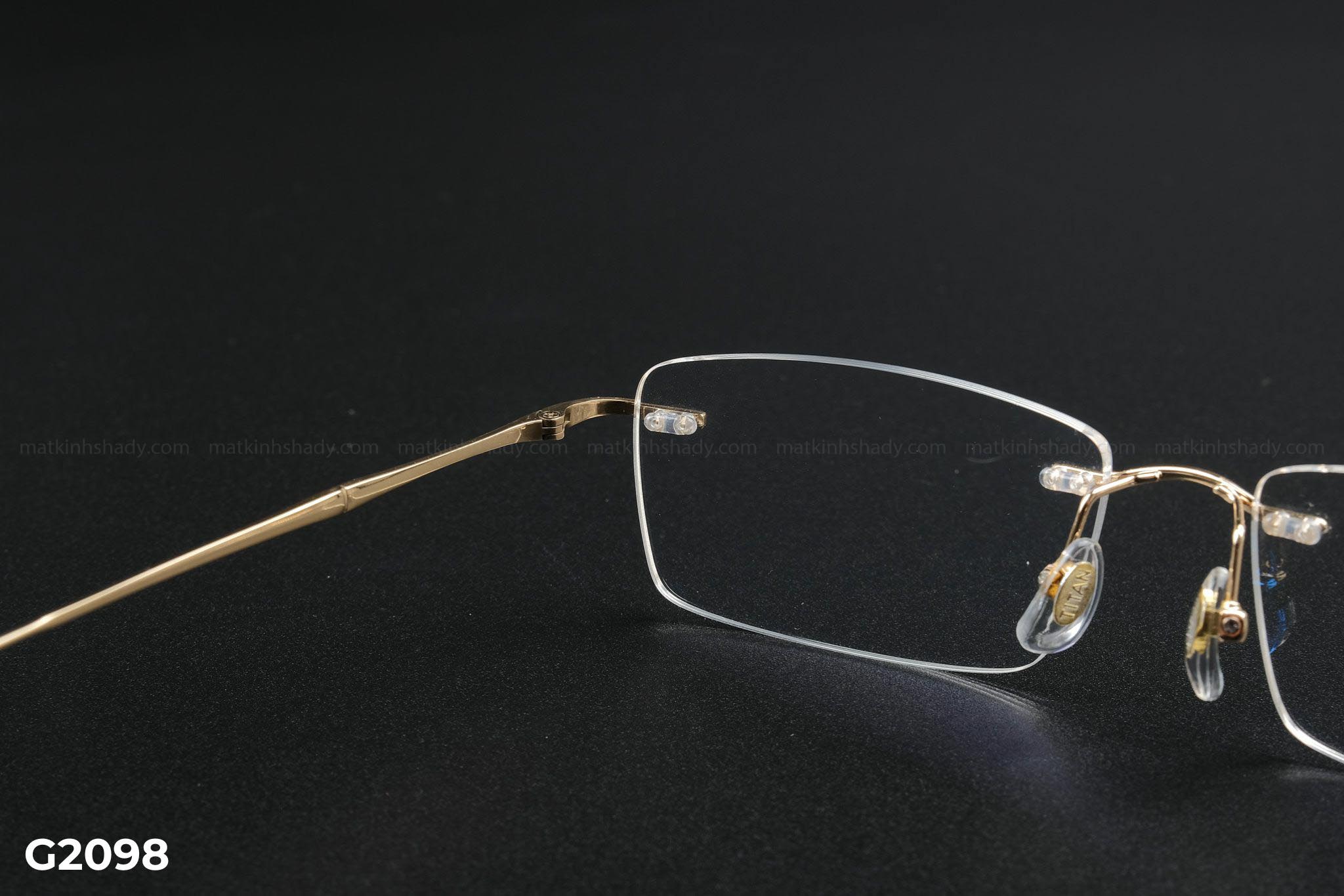 Mô tả Gọng Kính Khoan Titanium IP Cao Cấp Shady Unisex G2098 (Nhiều Màu) - 10