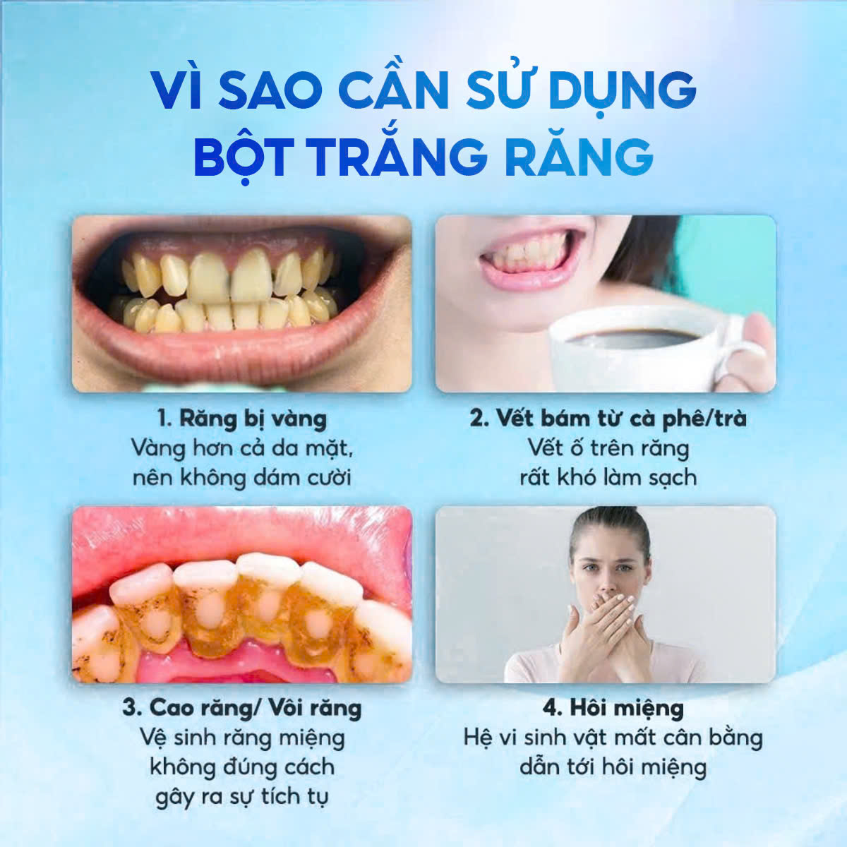 Mô tả Bột trắng răng Smilee PAP+ làm răng trắng sáng, loại bỏ vi khuẩn mảng bám ố vàng, thơm miệng sau liệu trình sử dụng - 5