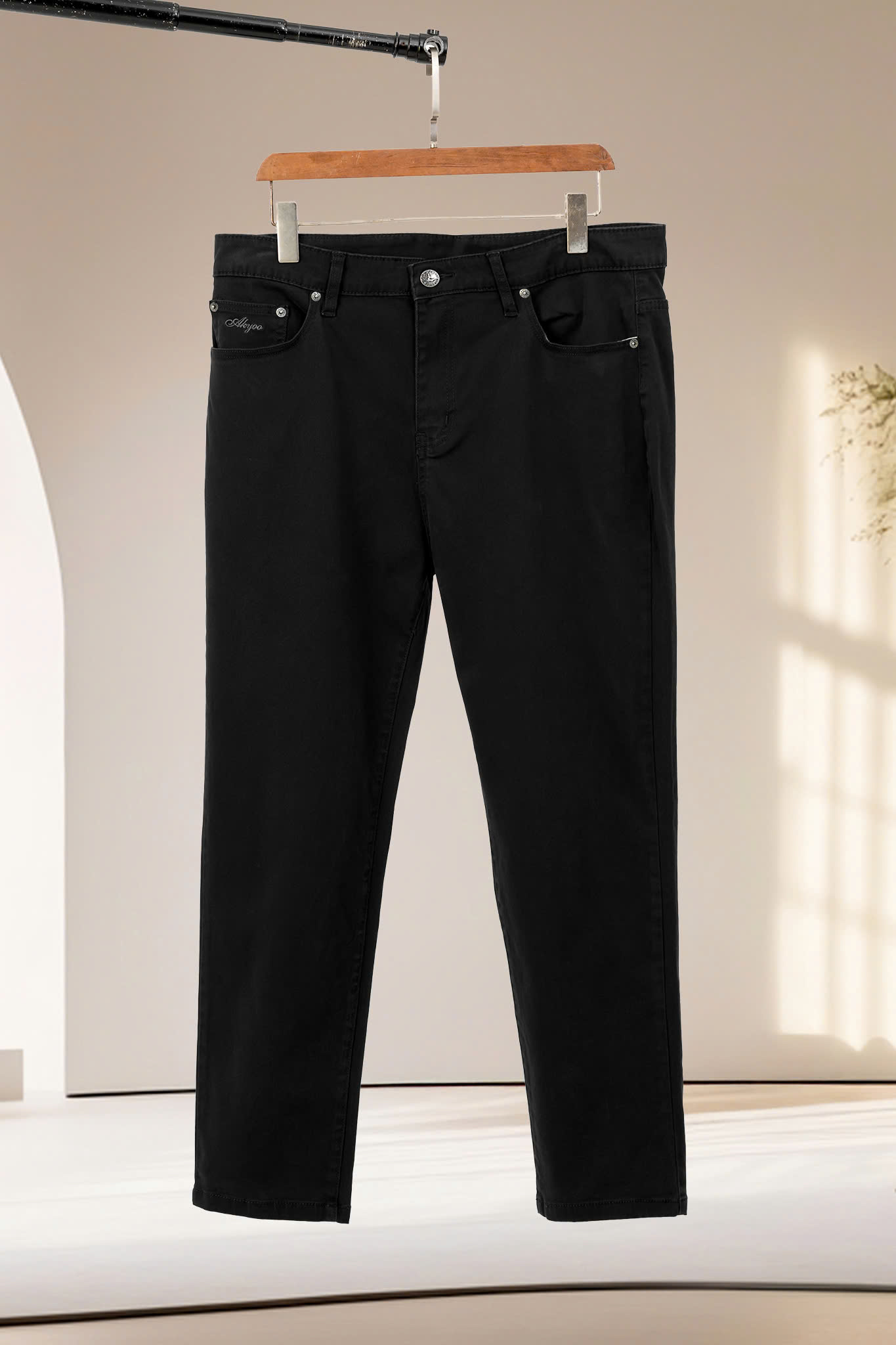 Mô tả Quần Kaki Bigsize Nam 80-140kg AKYOO Chất Liệu Cotton Co Giãn, Bigsize Nam - KAKI - 8