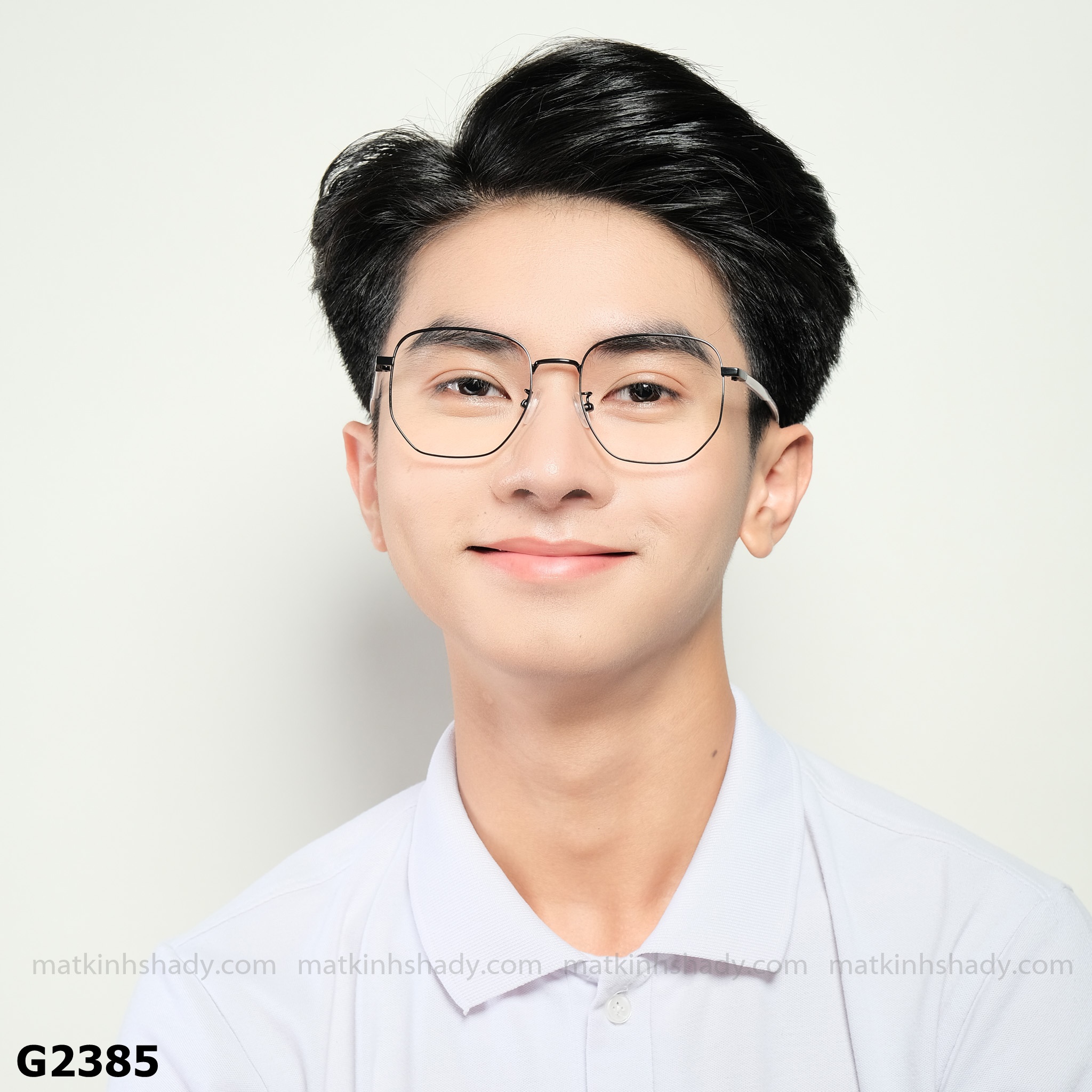 Mô tả Gọng Kính Cận Hợp Kim Shady Unisex G2385 (Nhiều Màu) - 2