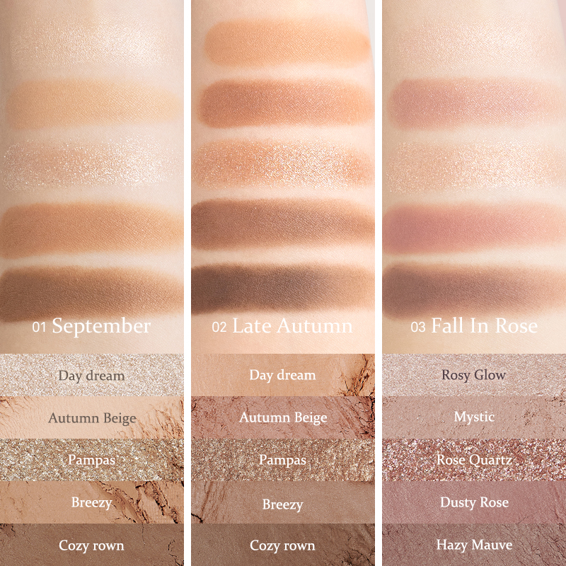 Mô tả Bảng Phấn Mắt 5 Màu hince All-Round Eye Palette 6.4g - 6