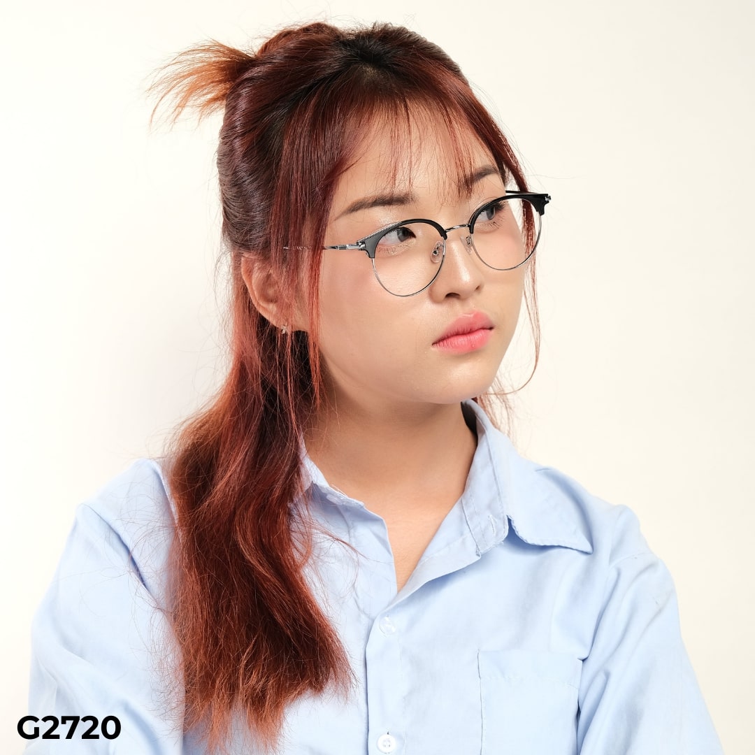Gọng Kính Cận Hợp Kim Shady Unisex G2720